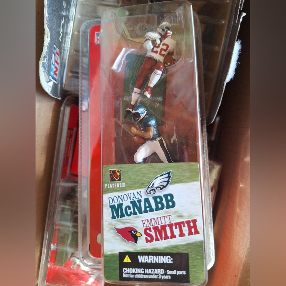 NFL Action Figure Set - Donovan McNabb & Emmitt Smith